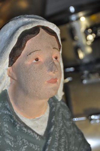 Restauratie beelden, Maria en Bernadette, Maliskamp